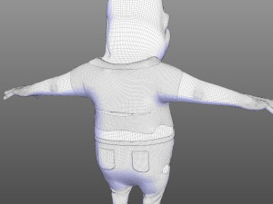 Fatso Zombie 3D Model