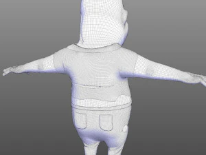 Fatso Zombie 3D Model