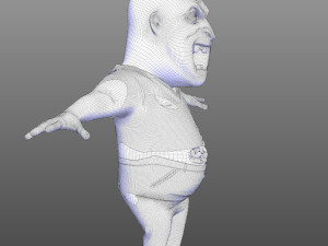 Fatso Zombie 3D Model