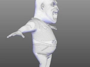 Fatso Zombie 3D Model