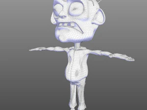 Beau zombie Modèle 3D