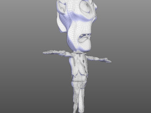 Cartoon Zombie Pack 3D-Modell