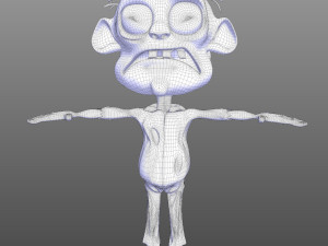 Cartoon Zombie Pack 3D-Modell