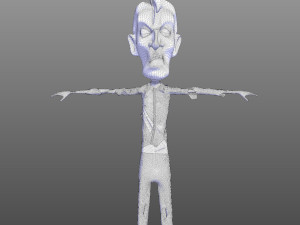 Cartoon Zombie Pack 3D-Modell