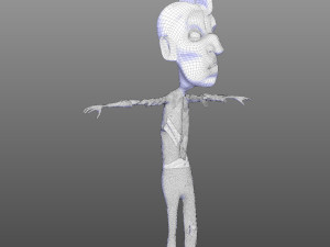 Cartoon Zombie Pack 3D-Modell