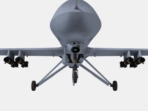 MQ-1C Grey Eagle 3D Модель