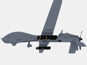 MQ-1C Grey Eagle 3D Модель