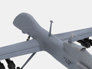MQ-1C Grey Eagle 3D Модель