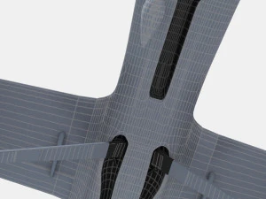 MQ-1C Szary Orzeł Model 3D