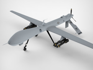 MQ- 1 Predator Model 3D