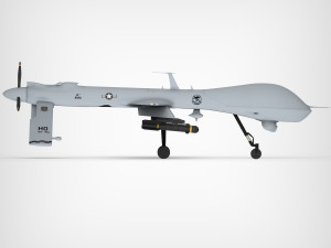 MQ- 1 Predator Model 3D