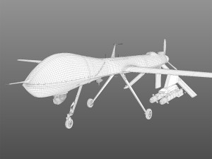 MQ- 1 Predator Model 3D