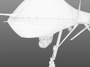 MQ- 1 Predator Model 3D