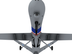 MQ-9 Reaper US Border Security 3D मॉडल