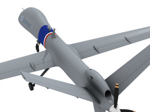 MQ-9 Reaper US Border Security 3D मॉडल