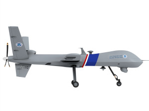MQ-9 Reaper US Border Security 3D मॉडल