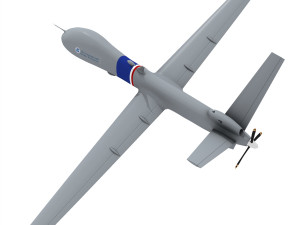 MQ-9 Reaper US Border Security 3D मॉडल