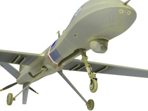 MQ-9 Reaper US Border Security 3D मॉडल