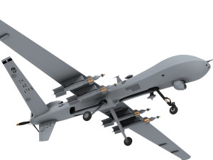 MQ-9 Reaper USAF 3D Model