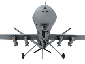 MQ-9 Reaper USAF 3D Model