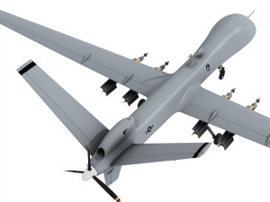 MQ-9 Reaper USAF 3D Model