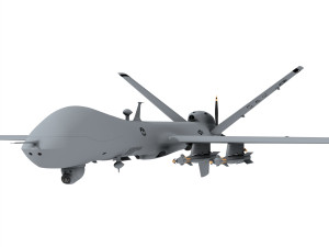 MQ-9 Reaper USAF 3D Model