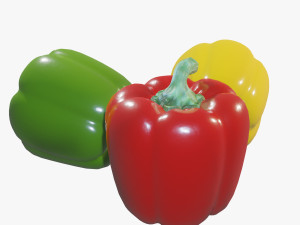Bell Pepper 3D Model