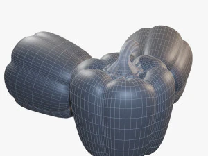 Piment&atilde;o Modelo 3D