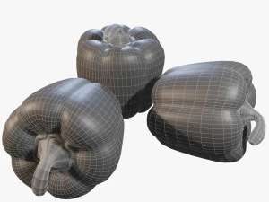 Piment&atilde;o Modelo 3D