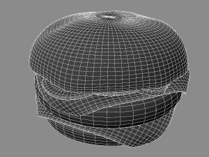 Cheeseburger 3D Model