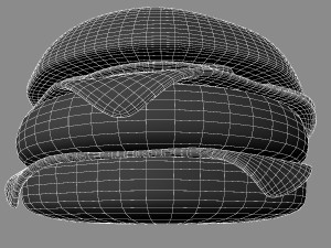 Cheeseburger 3D Model