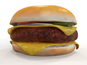 Cheeseburger 3D Model
