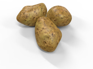 Potato 3D Model
