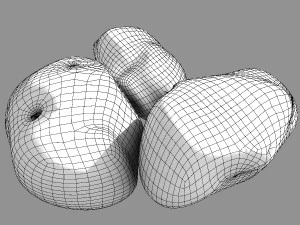Potato 3D Model