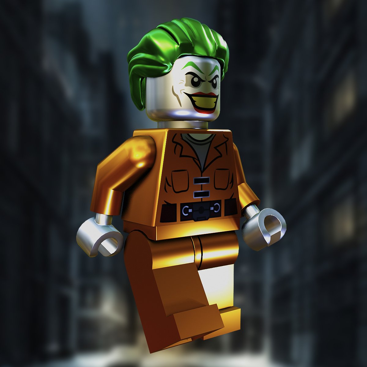 DC Comics Jack Napier AKA The Joker 3D Модель In Мультяшные 3DExport