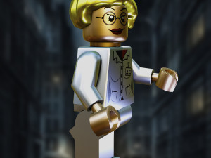 Dr Harley Quinn Lego 3D Модель