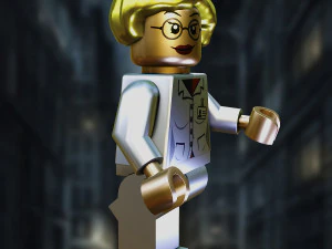 Dr Harley Quinn Lego 3D Model
