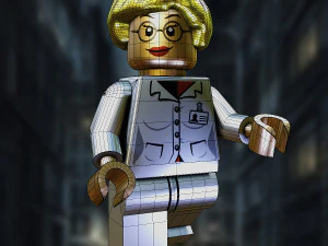 Dr Harley Quinn Lego 3D Model