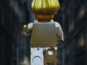 Dr Harley Quinn Lego 3D Model