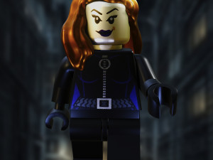 DC Comics Selina Kyle AKA Catwoman Lego Model 3D