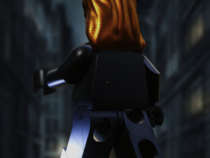 DC Comics Selina Kyle AKA Catwoman Lego Model 3D
