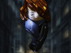 DC Comics Selina Kyle AKA Catwoman Lego Model 3D