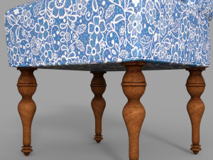 Bianca Chair 3D Модель