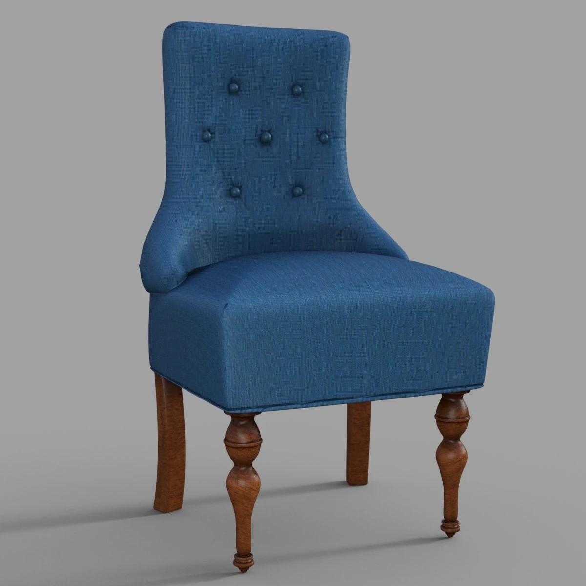 Camille Chair 3D Model .c4d .max .obj .3ds .fbx .stl .blend 