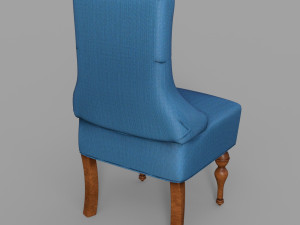 Camille Chair 3D मॉडल