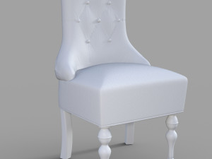 Camille Chair 3D मॉडल