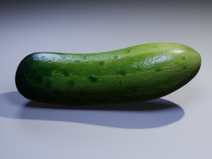 Cucumber 3D Model