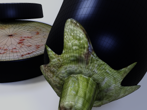 Eggplant Model 3D