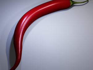 Chili Pepper 3D Model
