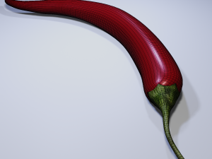Chili Pepper 3Dモデル